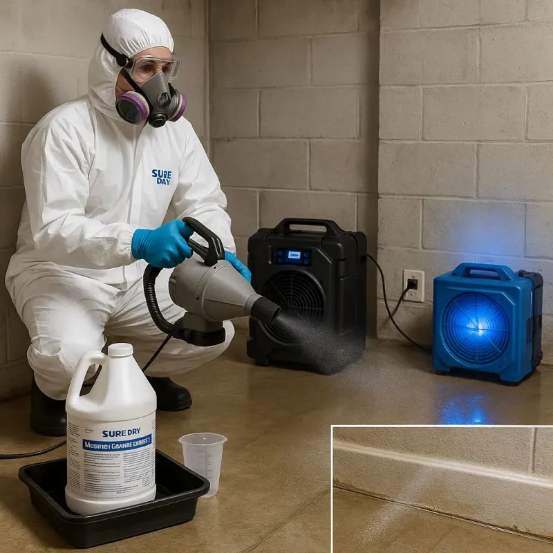 Sanitization and Odor Removal process in Anderson, TX
