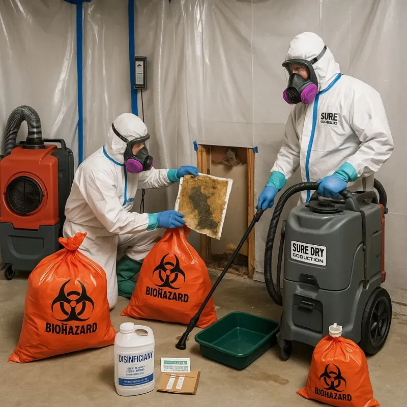 Contaminated Water Handling Protocols process in Anderson, TX