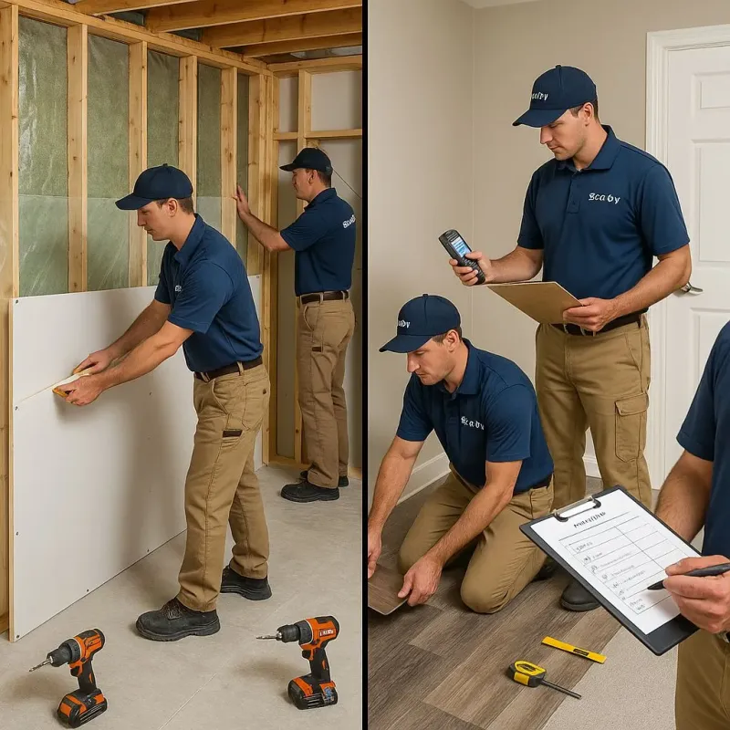 Repairs and Reconstruction process in Anderson, TX