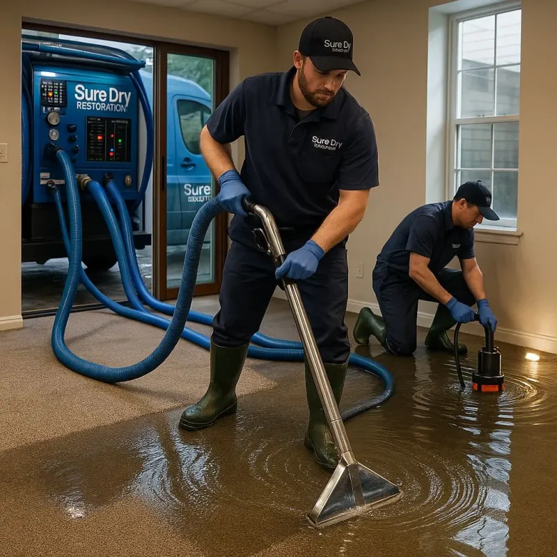 Water Extraction and Removal process in Anderson, TX